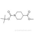 Ester metylowy kwasu N-Boc-piperydyno-4-karboksylowego CAS 124443-68-1